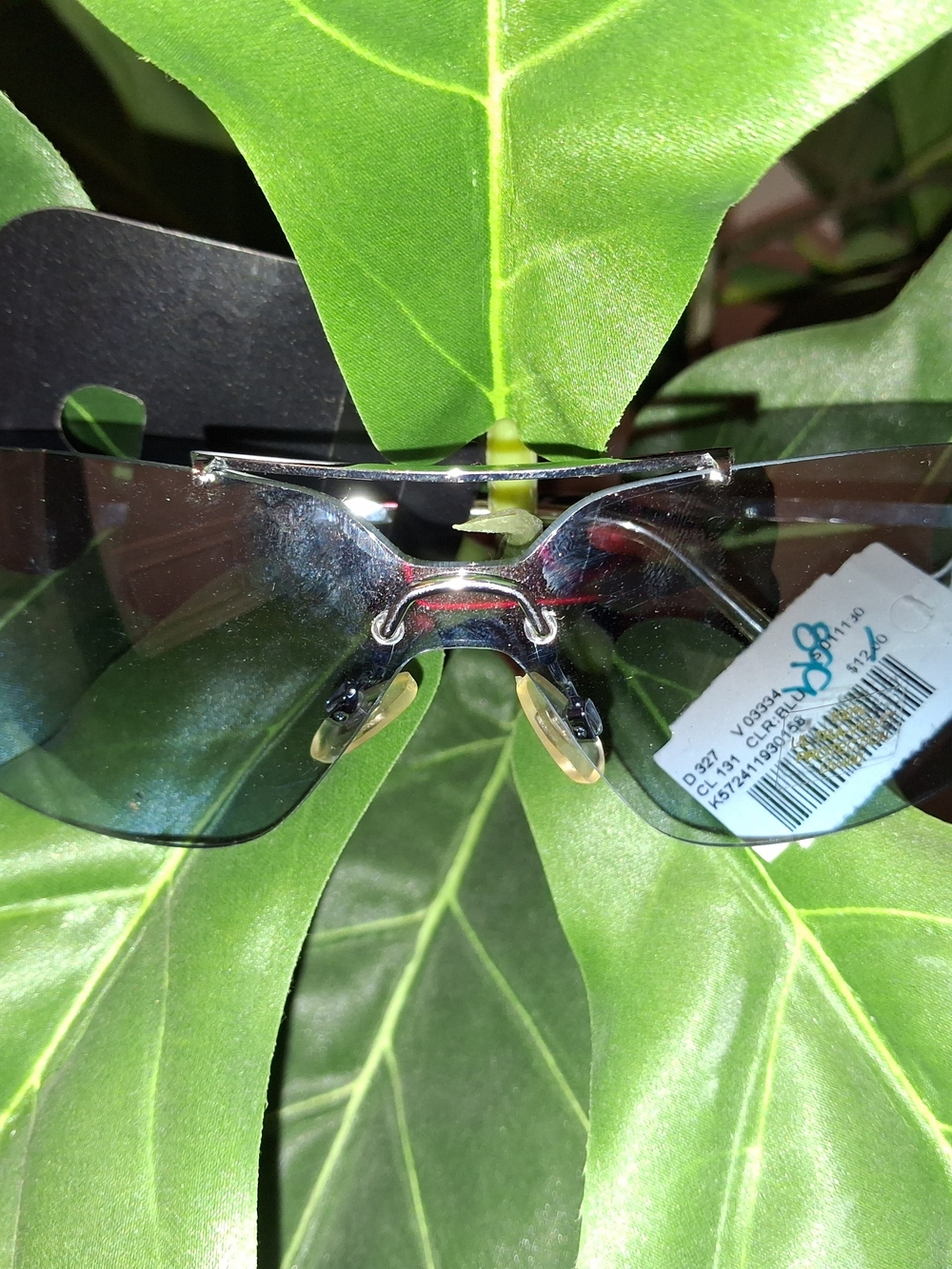 Catherine's Silver Frame Sunglasses with Brown Lenses - Picture 2 of 4